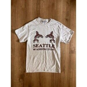 Seattle Washington Orca Totem T-shirt